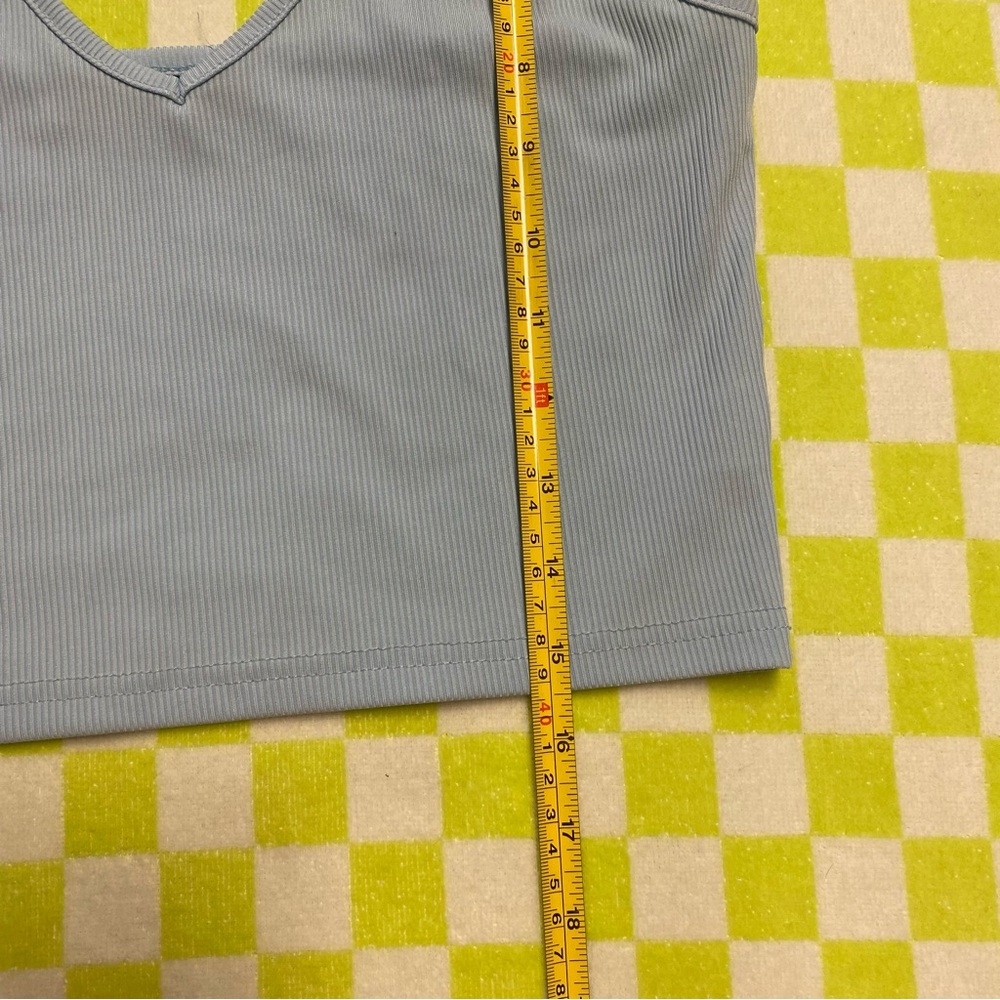 Blue Crop Top - Picture 5 of 7